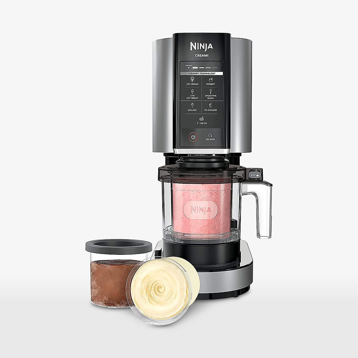 Ninja CREAMi 7-in-1 Ice Cream Maker + Reviews | Crate & Barrel | Crate & Barrel