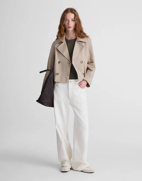 Cropped Trench Coat | Madewell