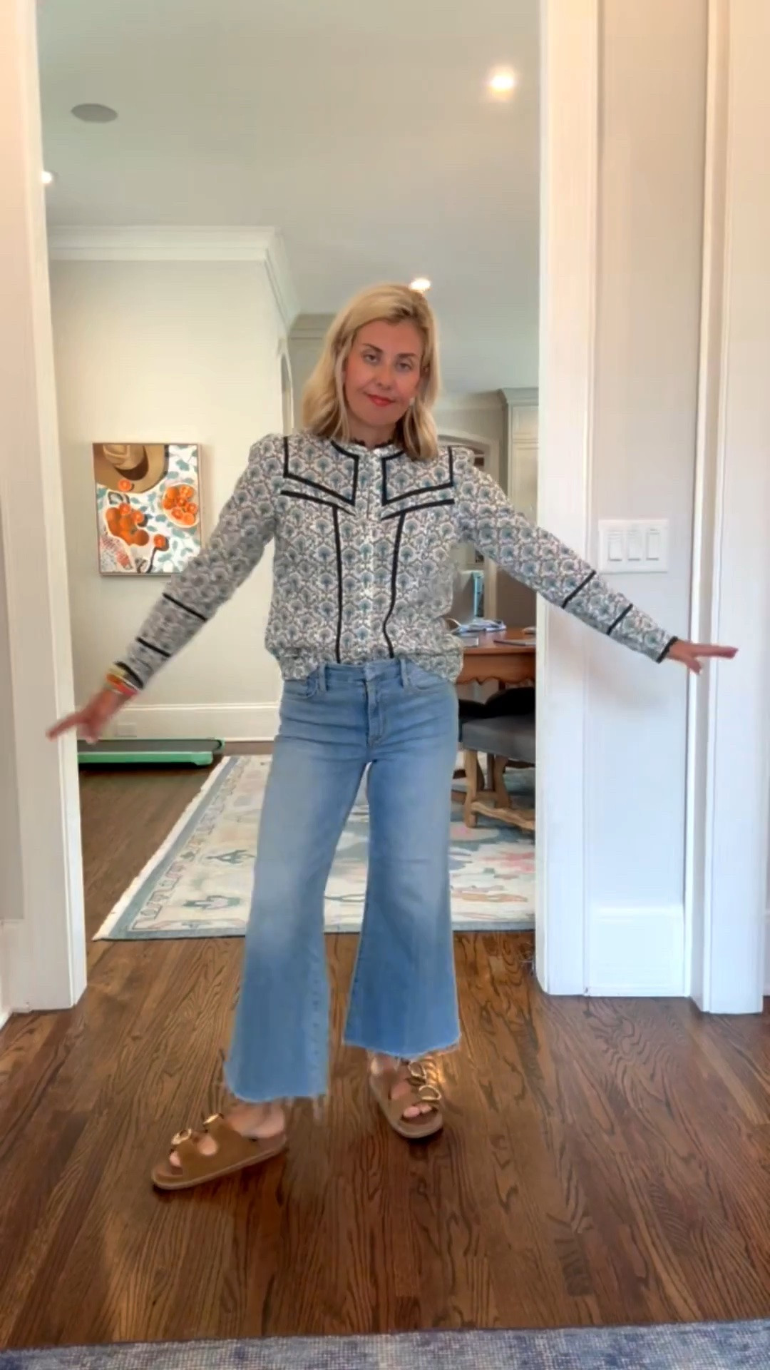 Boden’s button-downs never disappoint! I’ve paired it with my favorite jeans and how cute are these new shoes from tar-jay?!? 
Blouse - 2
Jeans - 26 (1964 wash)
Sandals - 8 tts 

Codes:
Boden - WXNW
Allie + Bess - Catherine20

#LTKdayinmylife #LTKootd #LTKmomlife #LTKdayinmylife #LTKmomlife #LTKOver40