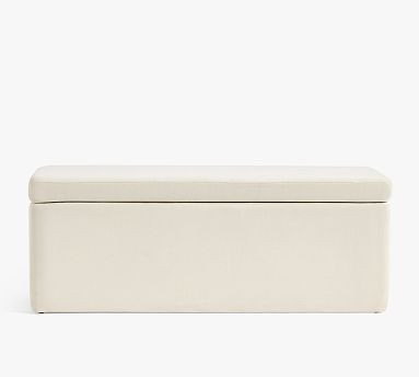 Presley Upholstered Storage Bench | Pottery Barn (US)