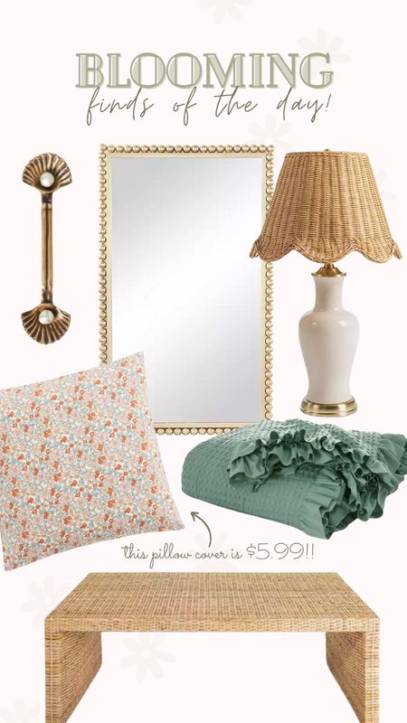 I just bought the lamps for our bedroom! I love how they look vintage but also blooming nest 😍 


Mirror blanket quilt pillow handle pull hardware coffee table 

#LTKSpringSale #LTKSeasonal #LTKhome