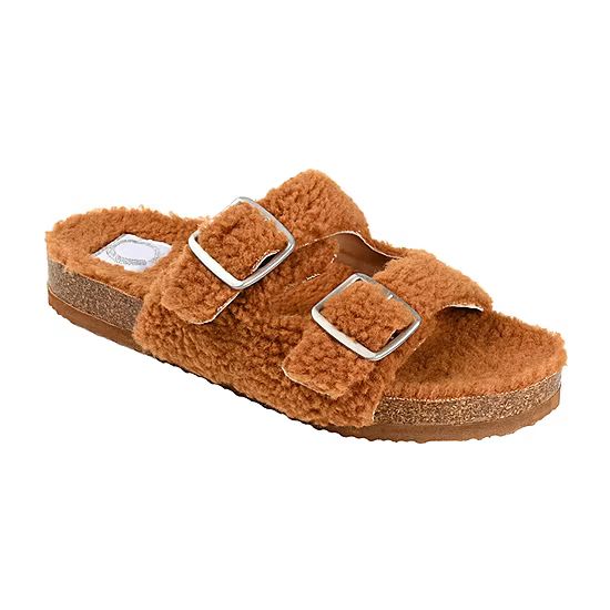 Journee Collection Jc Delpheen Womens Slip-On Slippers | JCPenney