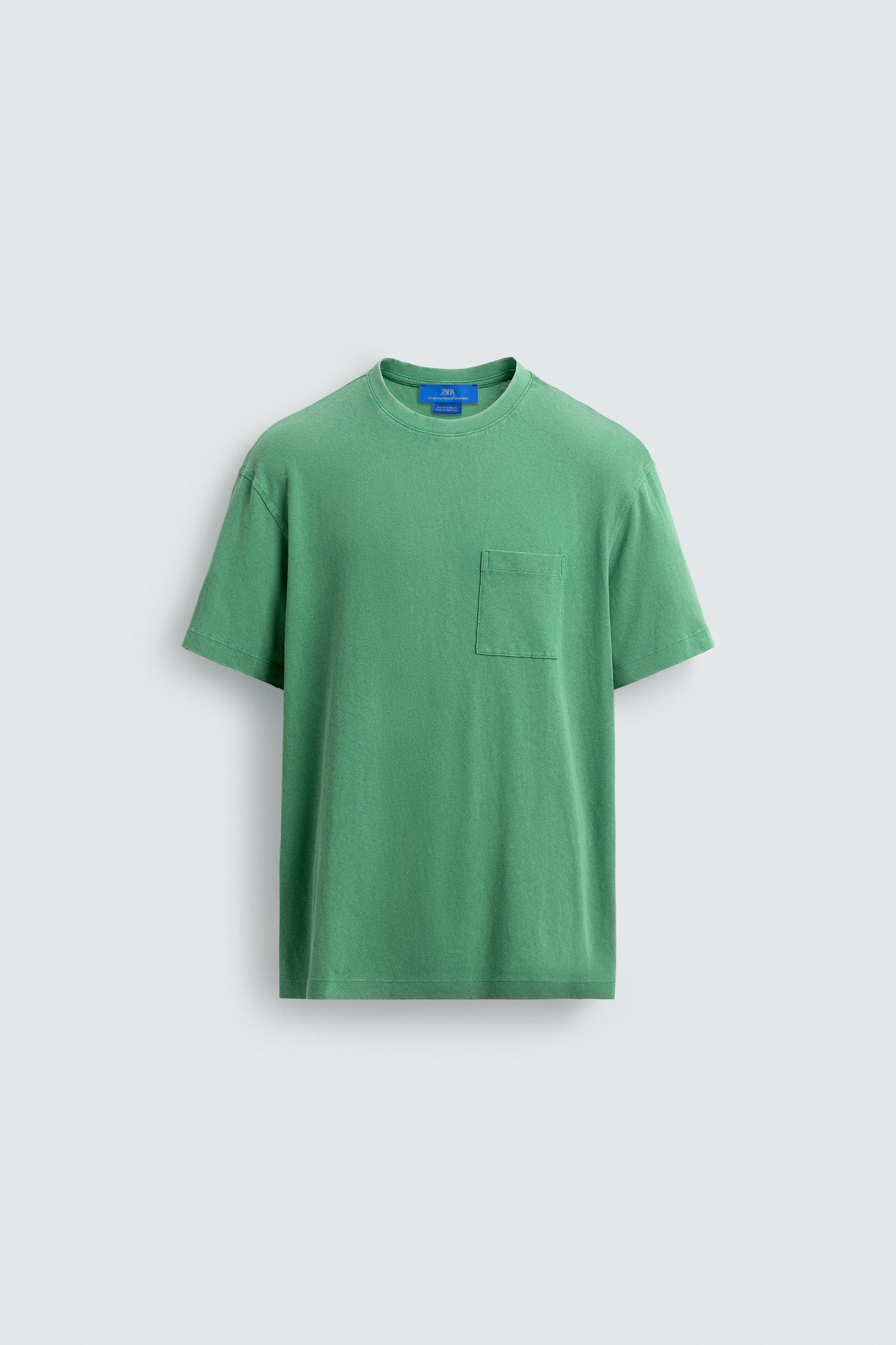 T-SHIRT WITH POCKET AARON LEVINE X ZARA | Zara UK
