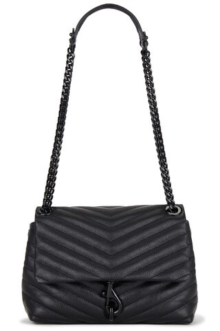 Rebecca Minkoff Edie Crossbody Bag in Black from Revolve.com | Revolve Clothing (Global)