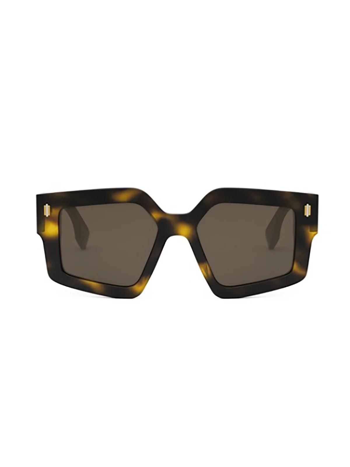 Fendi Eyewear Geometric-Frame Sunglasses | Cettire Global