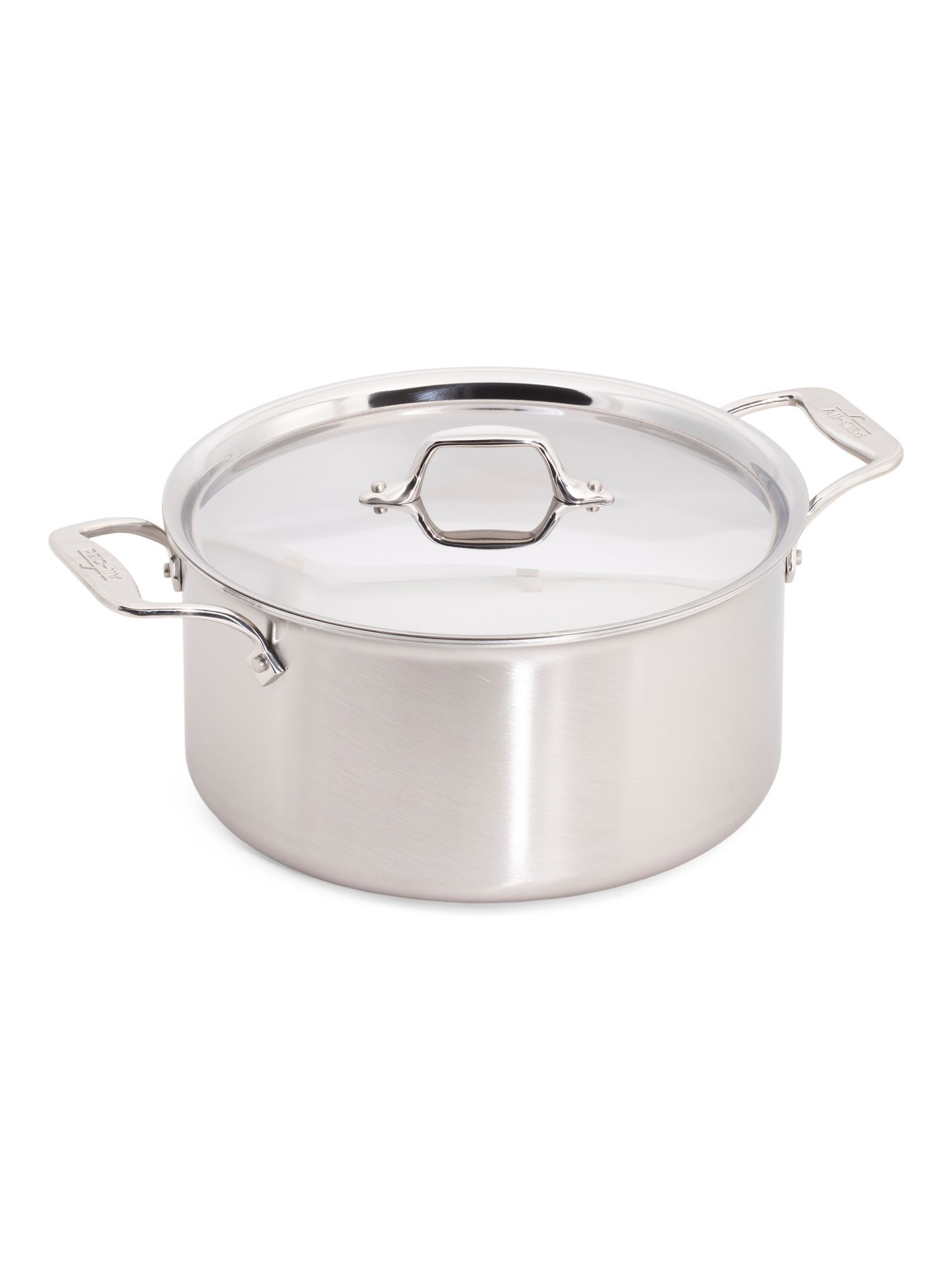 8qt Stainless Steel 5ply Stock Pot Slightly Blemished | TJ Maxx