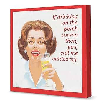 Amazon.com | 20 Pcs Funny Cocktail Napkins for Adults - 10 x 10 Inches Holiday Napkins Disposable... | Amazon (US)