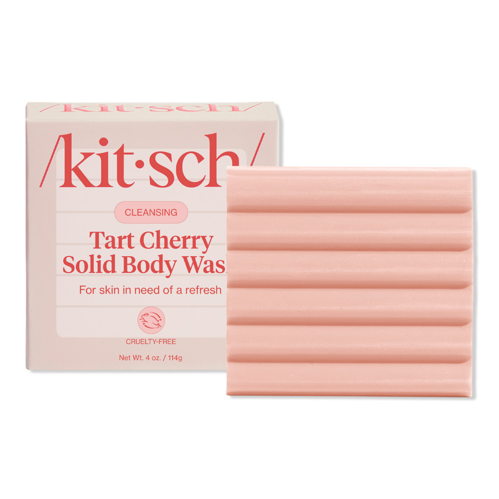 Kitsch Moisturizing Solid Body Wash Bar - Tart Cherry | Ulta