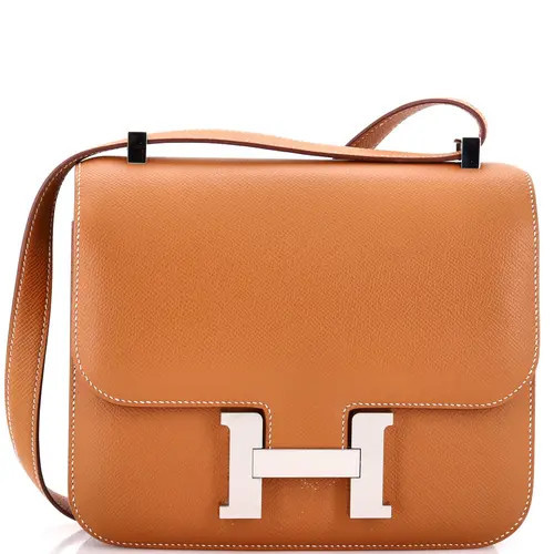 Pre-Owned Hermes Constance Bag Epsom 24 in Metallic Gold at Nordstrom, Size X-Small | Nordstrom