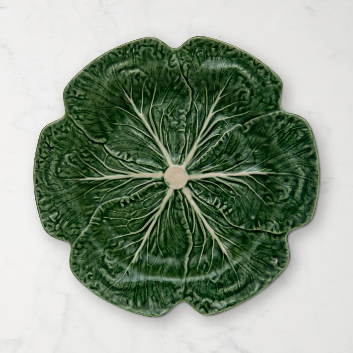 Bordallo Pinheiro Cabbage Chargers | Williams-Sonoma