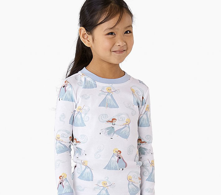 Disney Frozen Organic Pajama Set | Pottery Barn Kids