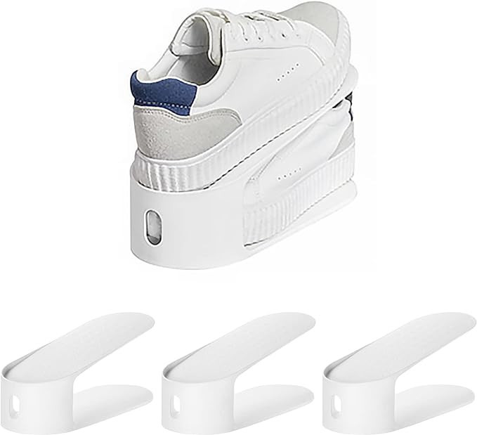 carrotez Shoe Slots Organizer 3 Pack - [Litem] Space Saving Shoe Organizer Rack for Closet - Easy... | Amazon (US)