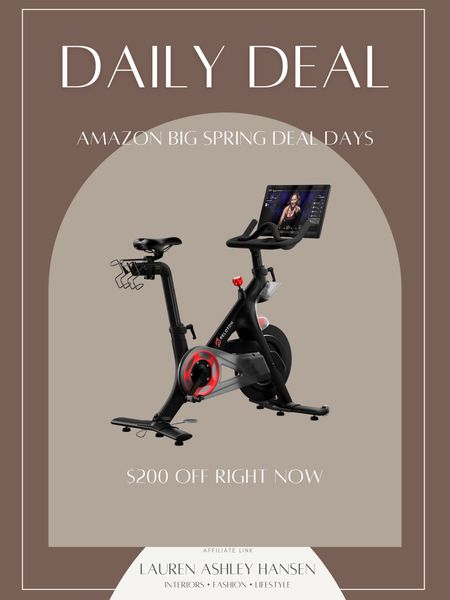 The Spring Sale Event is here! I absolutely love our Peleton. We have had it for a few years, and it's something I recommend so much, especially if you enjoy cycling. It's on sale right now too! 

#LTKfitness #LTKhome #LTKsalealert