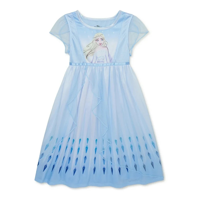 Disney Frozen 2 Toddler Girls Fantasy Nightgown, Sizes 2T-5T | Walmart (US)