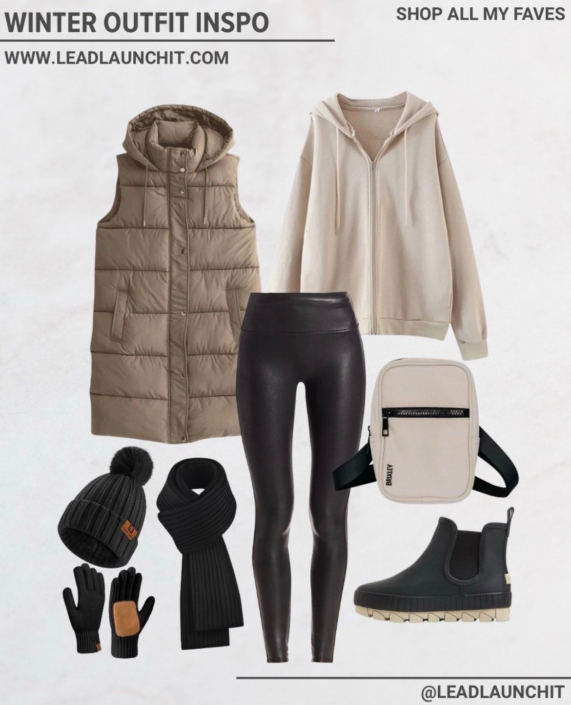 This is your sign to build a winter outfit that works for everything ❄️🤍
Layered, cozy, and effortlessly put together — from the puffer vest and hoodie to the leggings, boots, and cold-weather accessories, this look is warm without feeling bulky and easy to wear on repeat all season long.

✨ I linked exact + similar pieces so you can shop the full outfit in one place.
🔗 Shop all my winter faves — link in bio + comments
#WinterOutfitInspo #WinterStyle #CapsuleWardrobe #LTKFinds
#EverydayOutfit