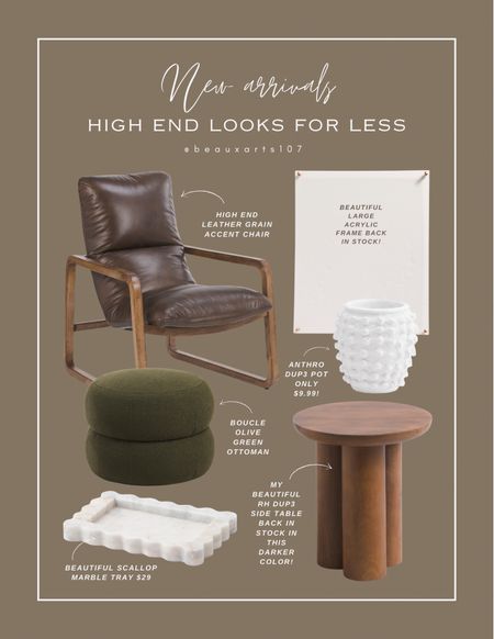 Save on these beautiful high end looks for a lot less here!! 

#LTKHome #LTKSaleAlert #LTKStyleTip