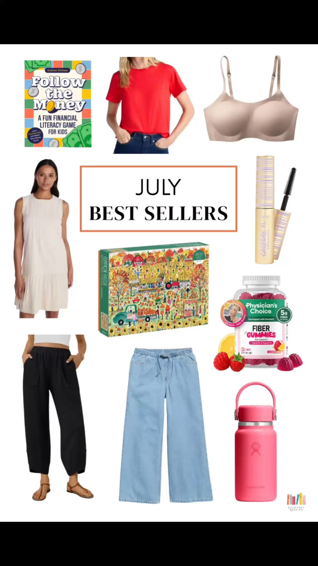I always love seeing the best sellers every month - here is what was most popular in July!