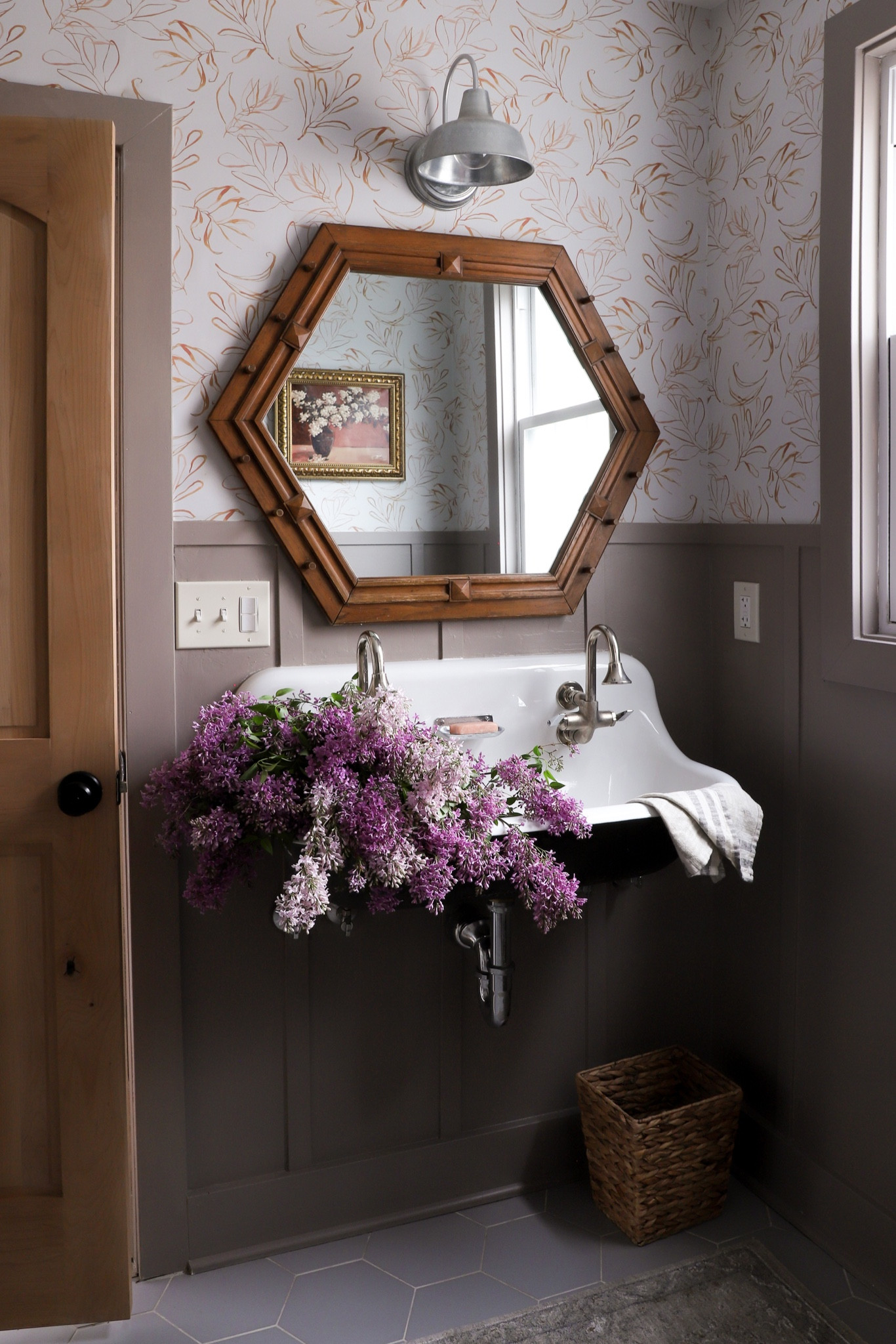 This bathroom, at the Sage Home, always feels like Spring. 

#LTKhome