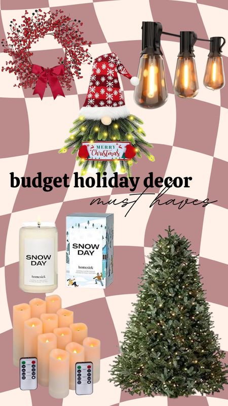 Transform your space into a winter wonderland without breaking the bank! ❄️✨ Explore our Affordable Holiday Decor collection and discover budget-friendly ways to add festive flair to your home. From charming ornaments to cozy accents, elevate your holiday decor game without compromising your wallet. 🎄🏠 #AffordableDecor #HolidayDecorations #BudgetFriendlyChristmas #FestiveHome #DeckTheHalls #holidays2023 #holidaydecor #amazon #ifounditonamazon #amazondeals #amazonhome

#LTKsalealert #LTKGiftGuide #LTKSeasonal