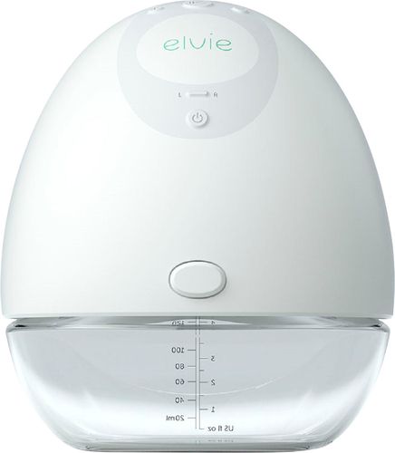 Elvie - Pump - Single Electric Breast Pump - White | Best Buy U.S.