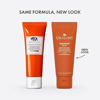 Origins GinZing Energy-Boosting Tinted Moisturizer with SPF 40 | Hydrates & Perfects | With Caffe... | Amazon (US)