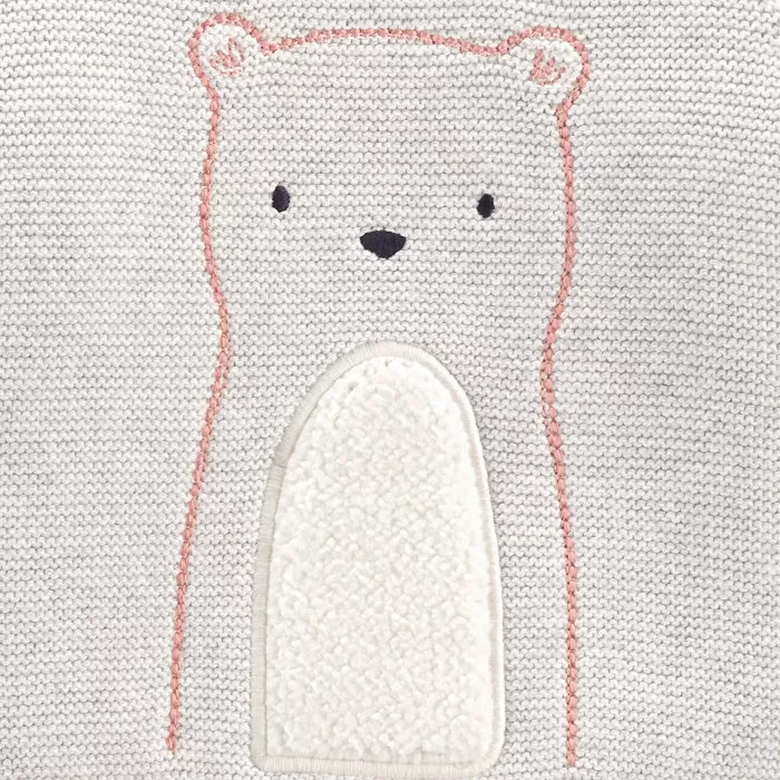 Baby Girls' 3pc Bear Sweater Top & Bottom Set - Just One You® made by carter's Pink 3M | Target