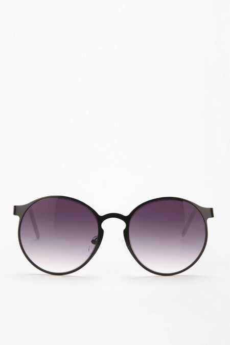 High-Bar Round Sunglasses | Urban Outfitters US