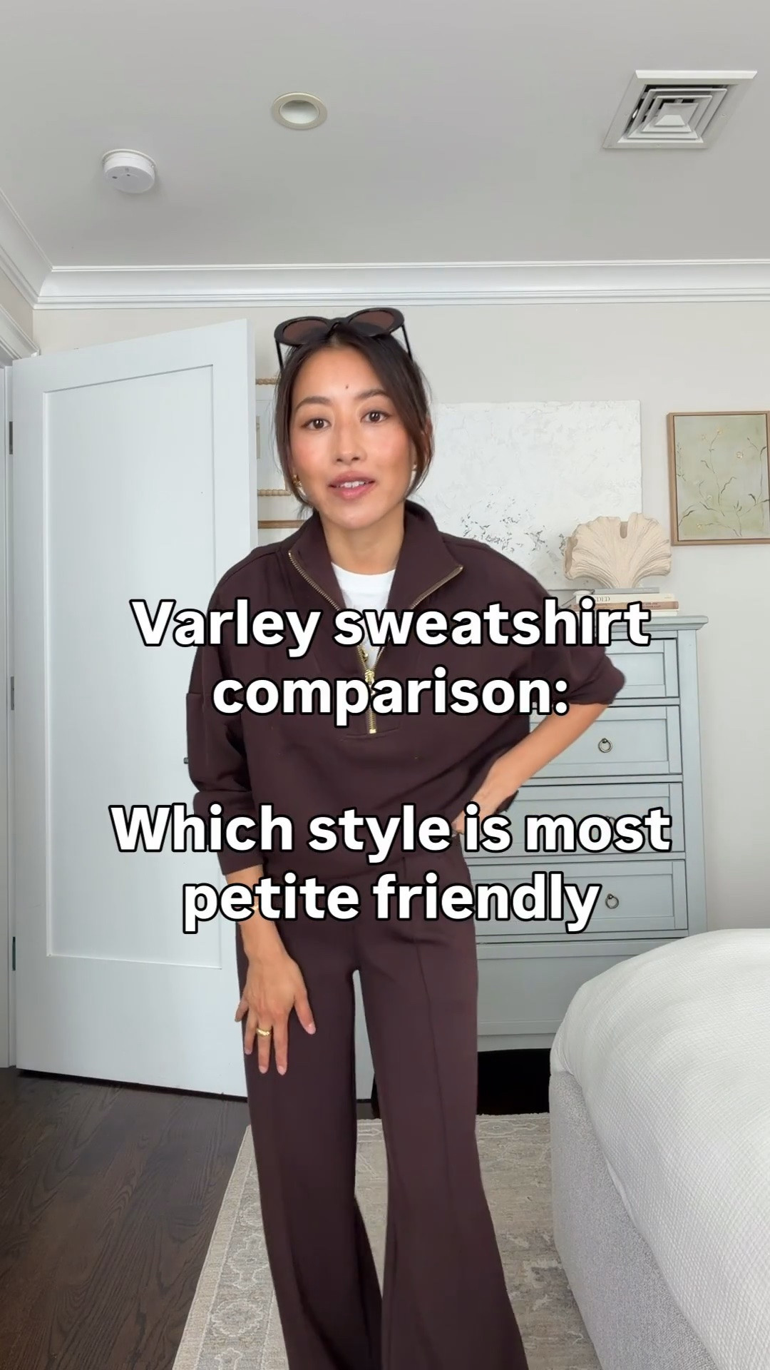 Size XXs in each item . I also have the sweatshirt and shorts in navy which is probably my most worn color for all four seasons! 

New balance sneakers chunkier sole I wear big kids 3.5 (fits like women’s 5) or big kids 4 (fits like women’s 6)

Matching set, comfy travel outfit, mom ootd, petite friendly

#LTKPetite #LTKTravel #LTKootd
