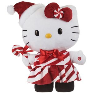 Hello Kitty Candy Cane Animated Plush Side Stepper, 14 in | CVS Health