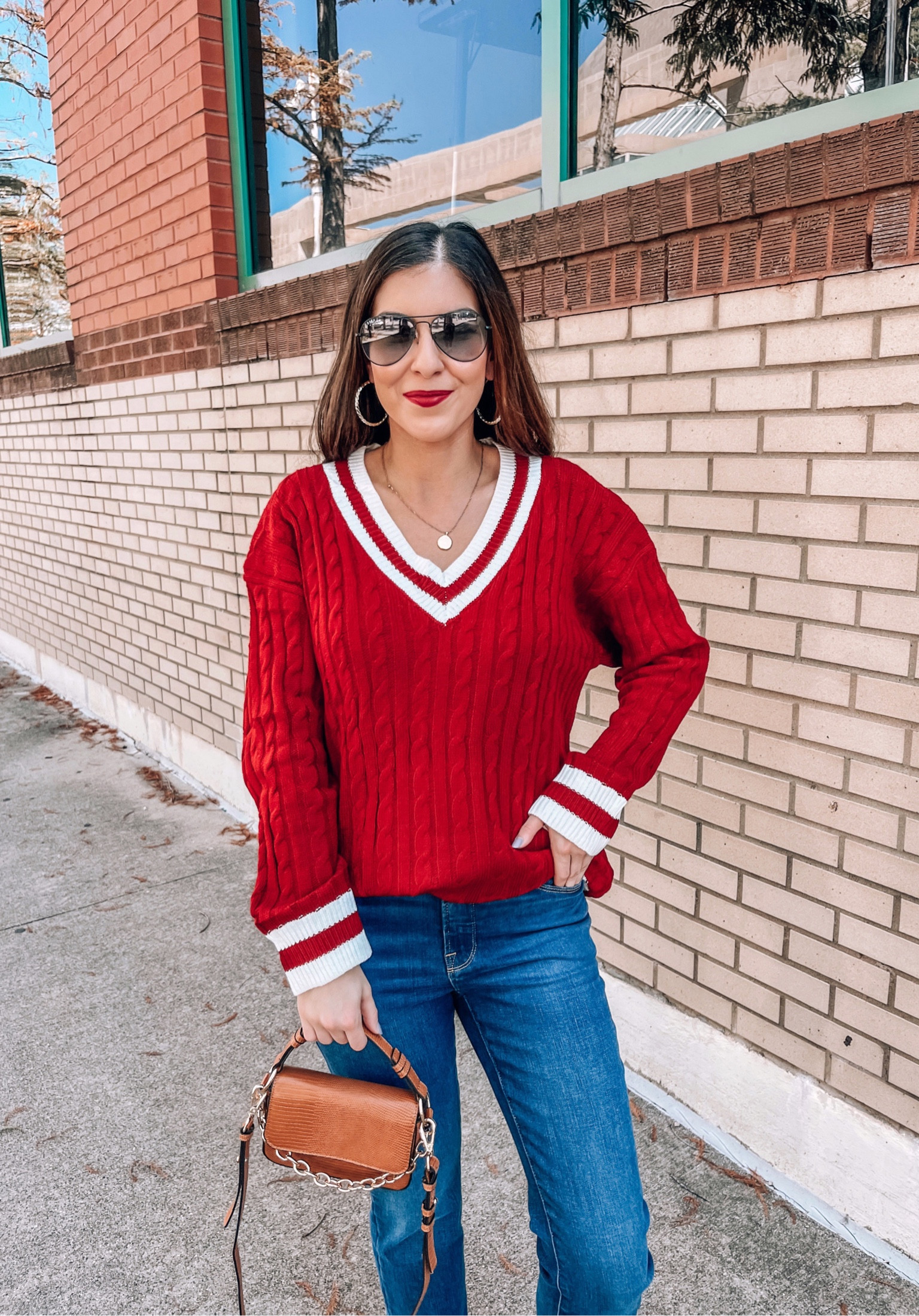 Amazon Fall Sweaters! Roundup of fall sweaters today on my Instagram ❤️🧡🍁 Love this jersey style argyle sweater. It’s so comfy and would be cute dressed up for worked. Wearing size Small in the winered color! Also comes in other colors.

Fall Outfits | Amazon Fashion 


#LTKfindsunder50 #LTKSeasonal