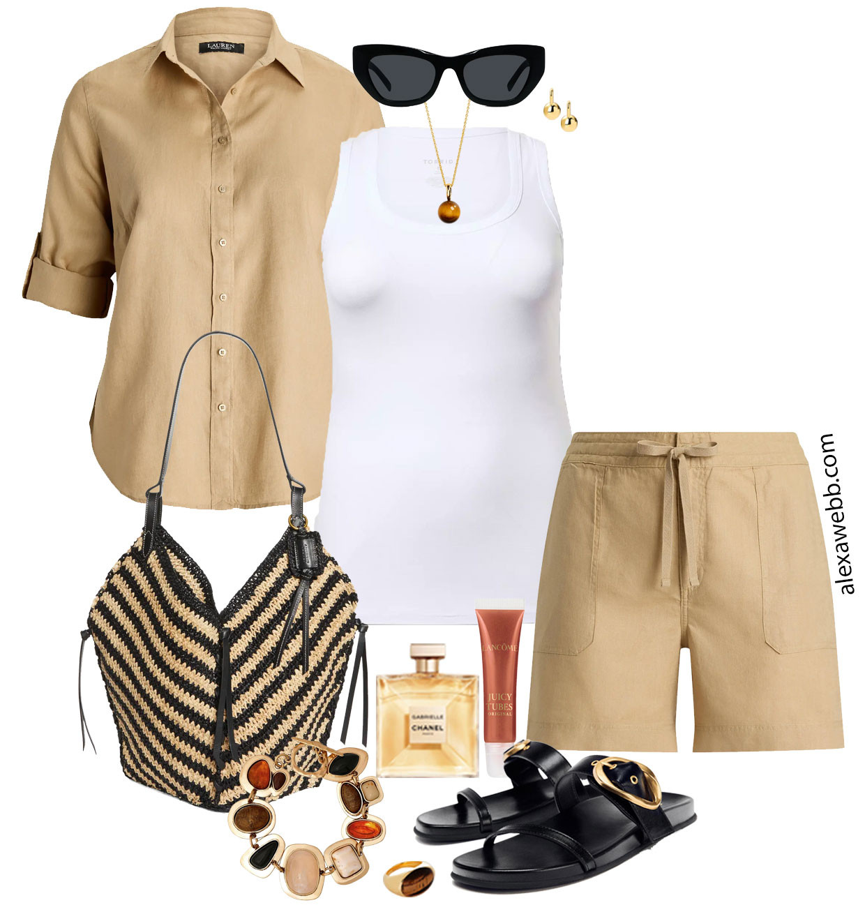 A tan plus size linen set styled two ways! 
Perfect for keeping you cool and stylish this summer.
And don’t worry, if you don’t do shorts, I found coordinating pants!
Plus Size Linen Set
Alexa Webb 

 #LTKOver40 #LTKMidsize #LTKPlusSize