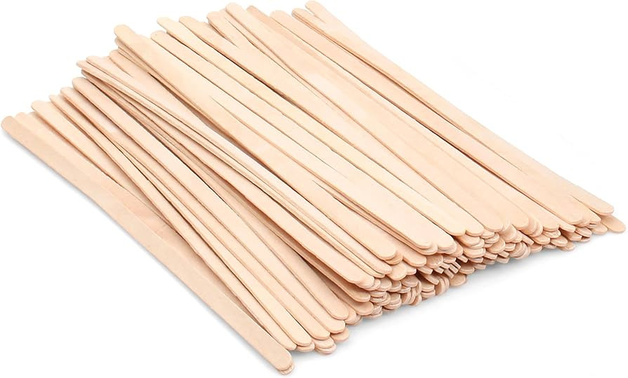 ANTETOK Wooden Coffee Stirrers - Coffee Stir Sticks 7.5 Inch,100pcs Disposable Birch Wood Coffee/... | Amazon (US)