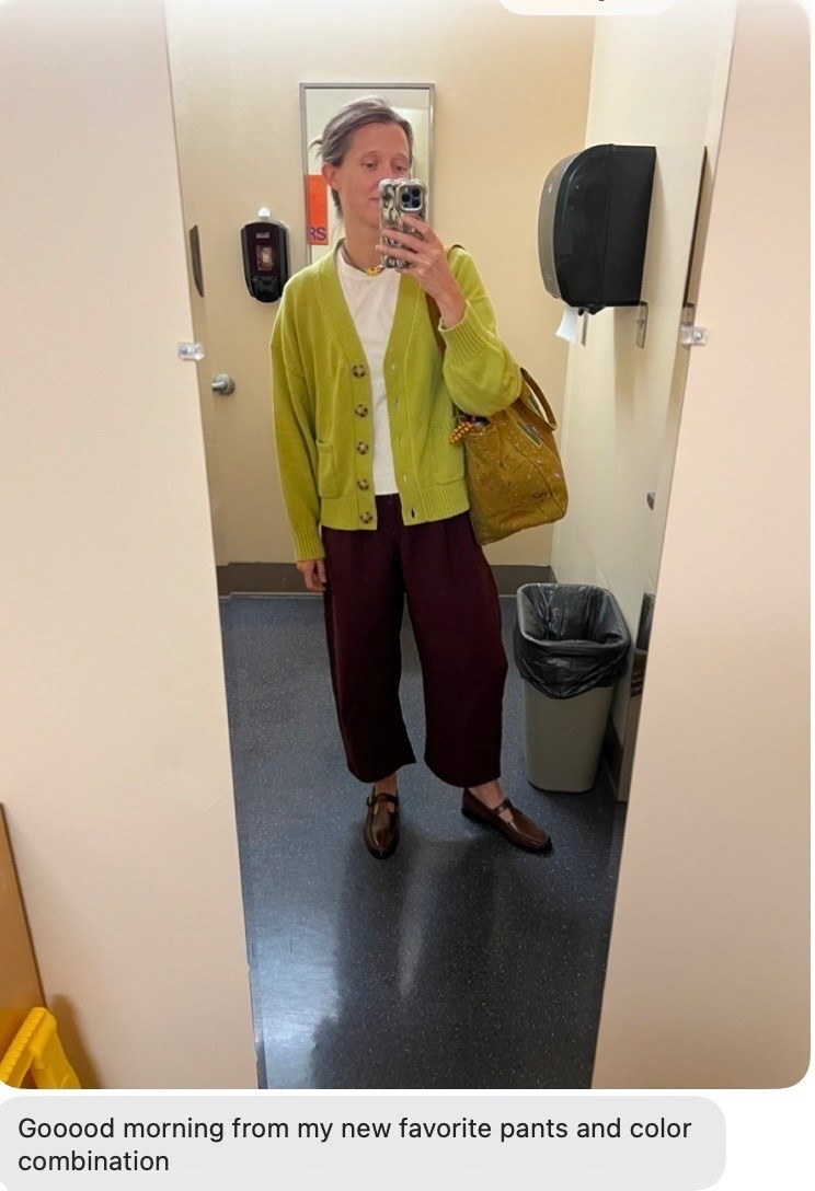 Our friend Molly has the most effortlessly cool style, and both this cardigan and these pants are 50% off (cardigan is today only)!

#LTKSaleAlert #LTKootd