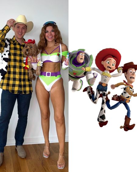 woody buzz & Jessie Halloween costume! linking this family Halloween costume inspo below! 
I am wearing size small
Alex size large 

#LTKfindsunder100 #LTKHalloween #LTKstyletip