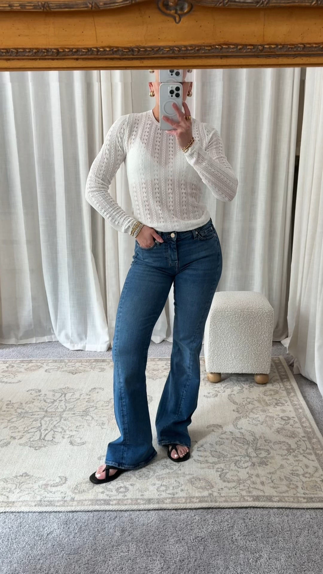 5/20/25 comfiest, flattering jeans 🫶🏼 @7forallmankind #7FAM 7 For All Mankind denim, comfortable everyday denim, jeans that fit well, wide leg denim, classic blue jeans, staple denim outfit, denim that makes you feel good, everyday outfit formula, casual spring outfit, wearable denim look, timeless denim pick, jeans that hug you right, confident in denim, favorite jeans lately #ad #7forallmankind 