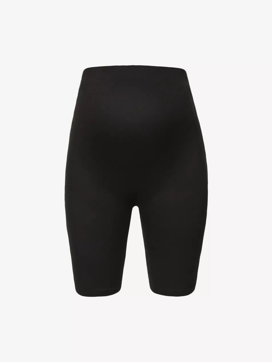 Maternity The Short high-rise stretch-woven shorts | Selfridges