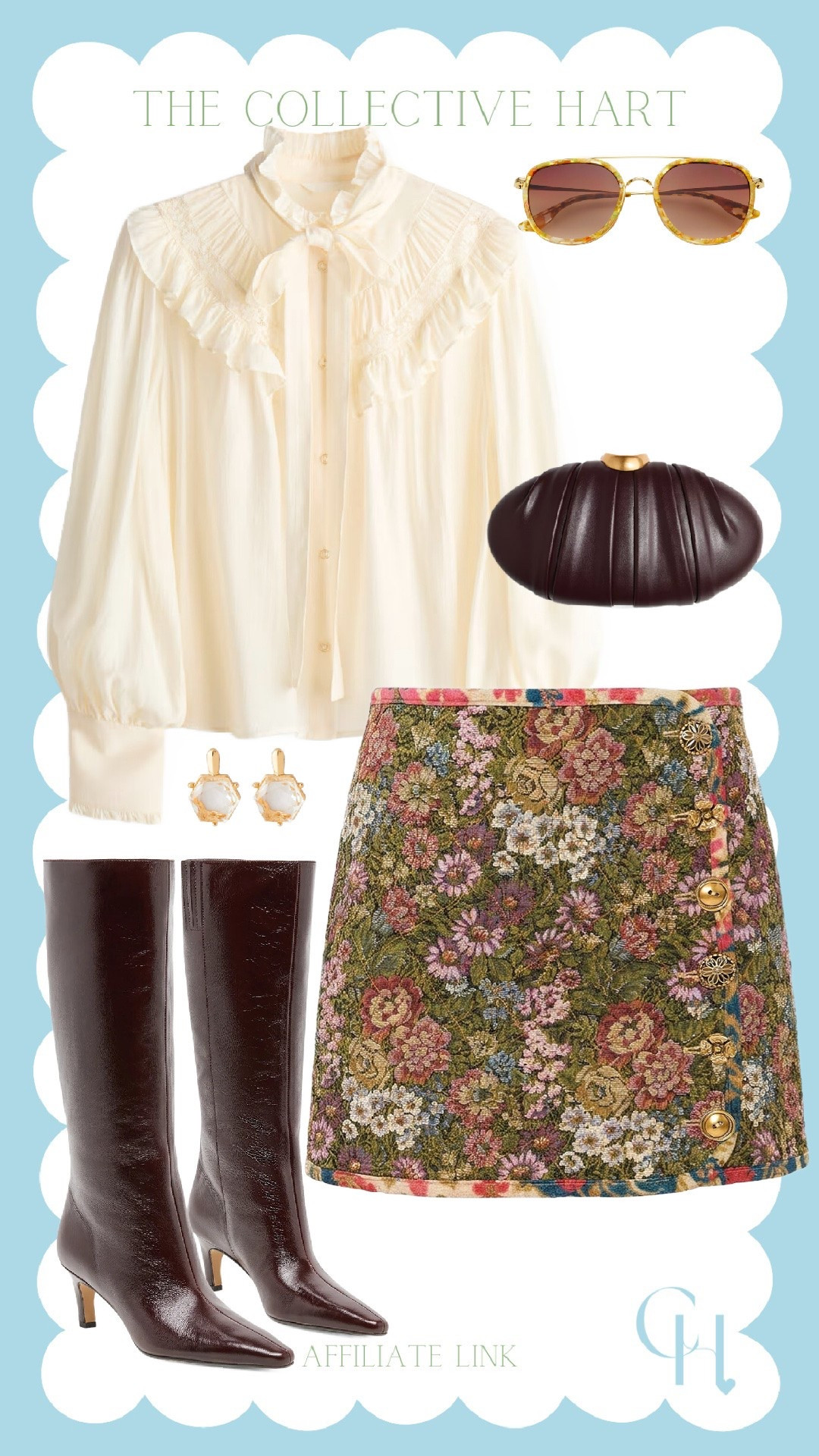 One Skirt, Four Ways! Which one is your favorite?