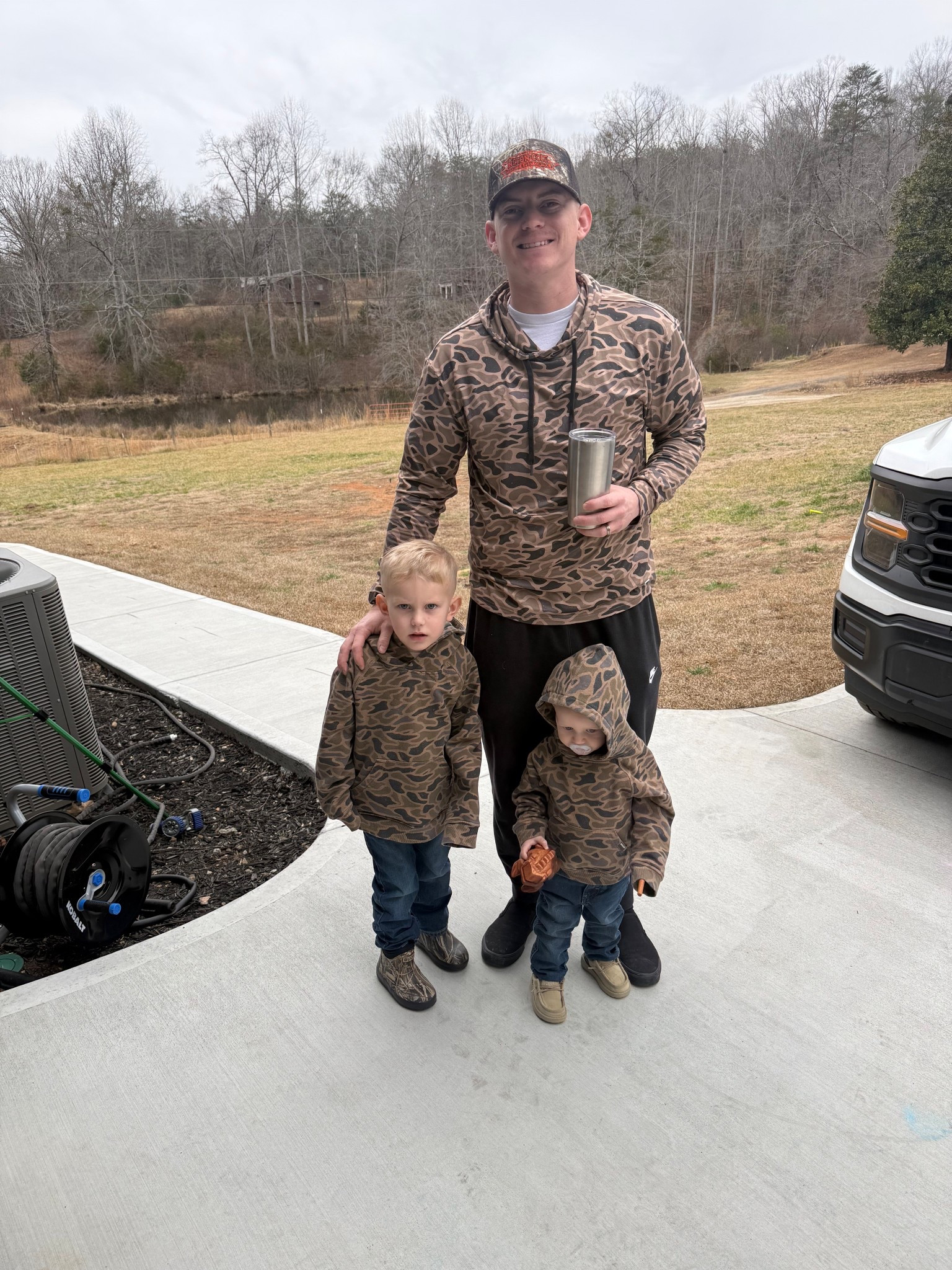 My boys in their matching Burlebo! 