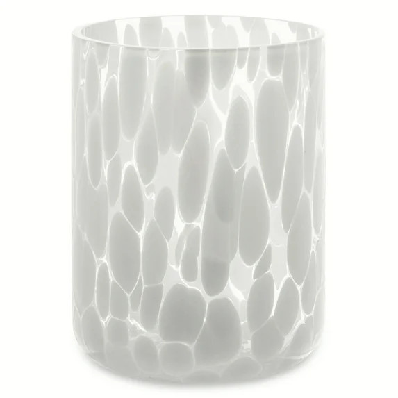 Thyme & Table 12 fl oz White Tortoise Drinking Glass | Walmart (US)