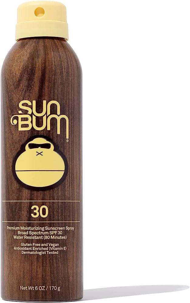 Sun Bum Original SPF 30 Sunscreen Spray |Vegan and Reef Friendly (Octinoxate & Oxybenzone Free) B... | Amazon (US)