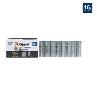 Paslode 1-1/4 in. 16-Gauge Galvanized Straight Finish Nails (2000 Pack) 650282 - The Home Depot | The Home Depot