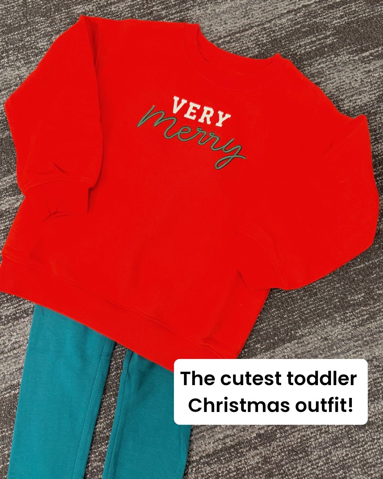 I snagged this cute outfit for my 4 year old to wear to her fun school Christmas activities 🎄🎅🏼 
The stitching on the sweatshirt is so pretty and high quality!

#LTKHoliday #LTKGiftGuide #LTKKids
