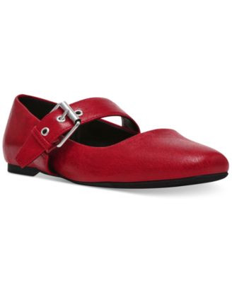 Women's Mellie Buckle Strap Mary Jane Flats | Macy's