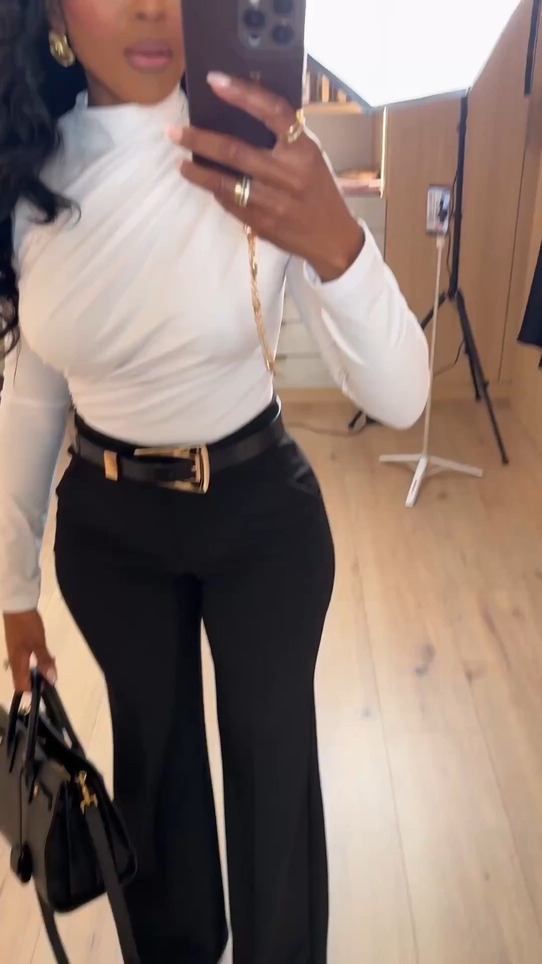 ✨ One Piece, Endless Outfits

Same pants, completely different vibe. Styled with sleek black, crisp white, and soft neutral layers, this look shows how one strong staple can stretch your wardrobe without overbuying. When a piece works across multiple outfits and occasions, the cost per wear keeps dropping — that’s smart, intentional shopping.

Perfect for:
• Workdays
• Weekend plans
• Errands
• Date nights

📏 Sizing:
Top: Small
Bottoms: 27 Long
Shoes: True to size

Measurements:
5’4” · 138 lbs · 34D · 27” waist · 40” hips

Save this post for later.

Versatile outfit inspiration, cost-per-wear wardrobe staples, neutral outfit styling, elevated everyday looks, capsule closet essentials, chic outfits you can wear on repeat.

Follow me on Instagram and YouTube @kirasfashionfinds

#LTKPetite #LTKootd