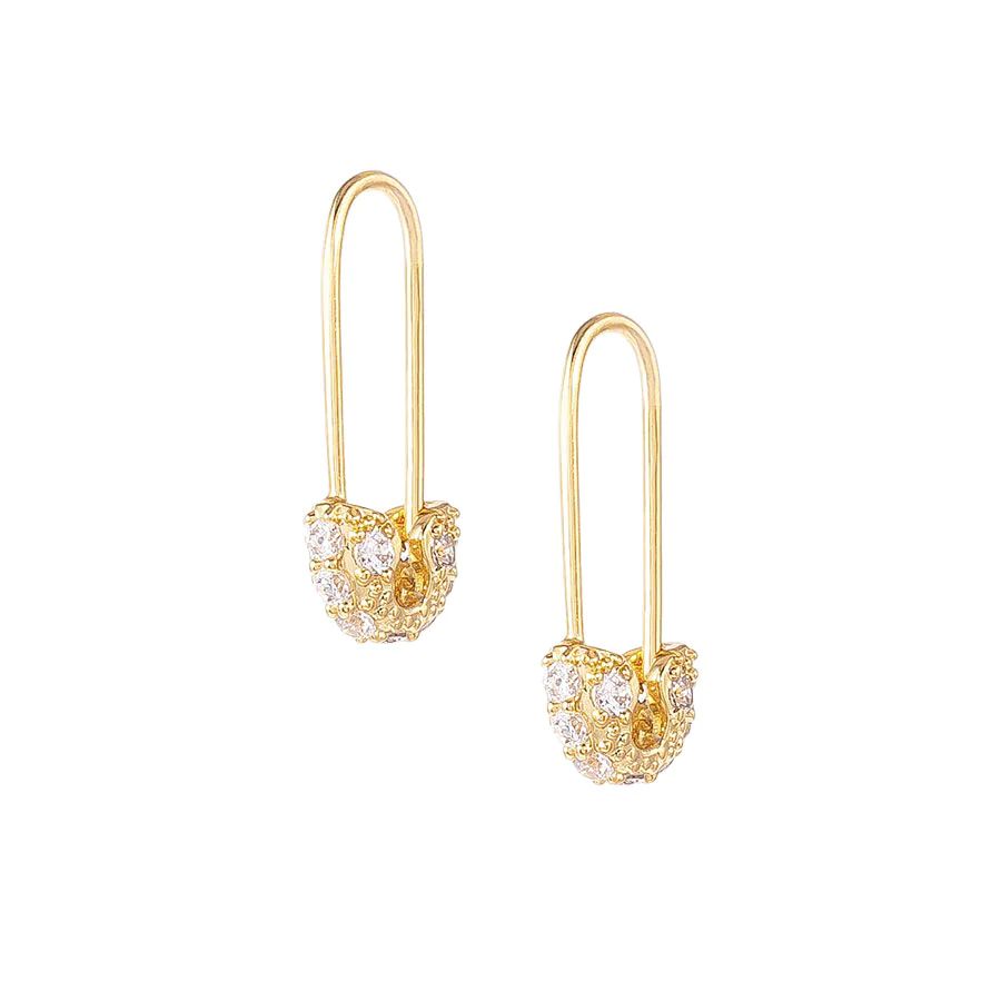 Safety Pin Earrings | Uncommon James