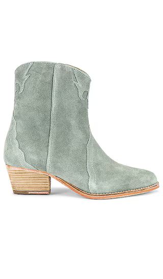 New Frontier Western Boot in Dusty Blue | Revolve Clothing (Global)