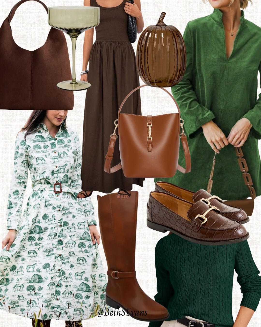 Brown and green are elevated colors for fall 2025 and every fall. It’s like dressing for an English countryside dinner. 


#LTKStyleTip #LTKOver40 #LTKSeasonal