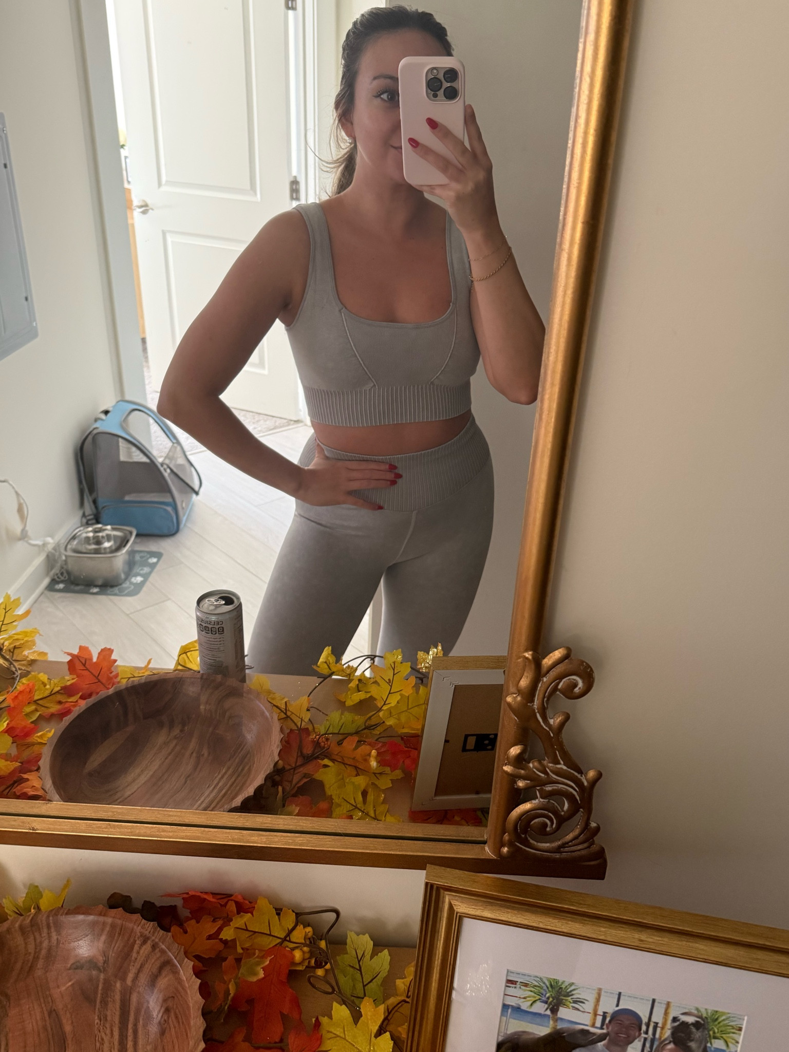 Prime day Free people dupe activewear! Set together is less than the free people bra alone. 

I got a size small, true to size! 

#LTKActive