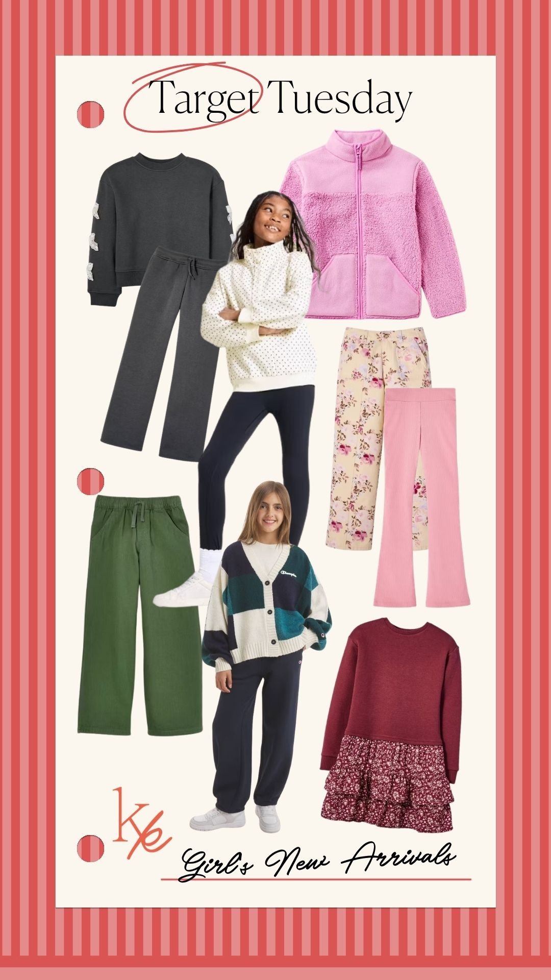 🎀 Target NEW ARRIVALS for the girls! 🍂 

Target | Target New Arrivals | Girls Fall Outfits | Girls Fashion | Kids Fashion | Back to School | Fall Kids Clothes | Target Kids | Mom Finds | Affordable Kids Fashion | Girls Style | Fall Outfits
 

 #LTKmomlife #LTKBaby #LTKKids
