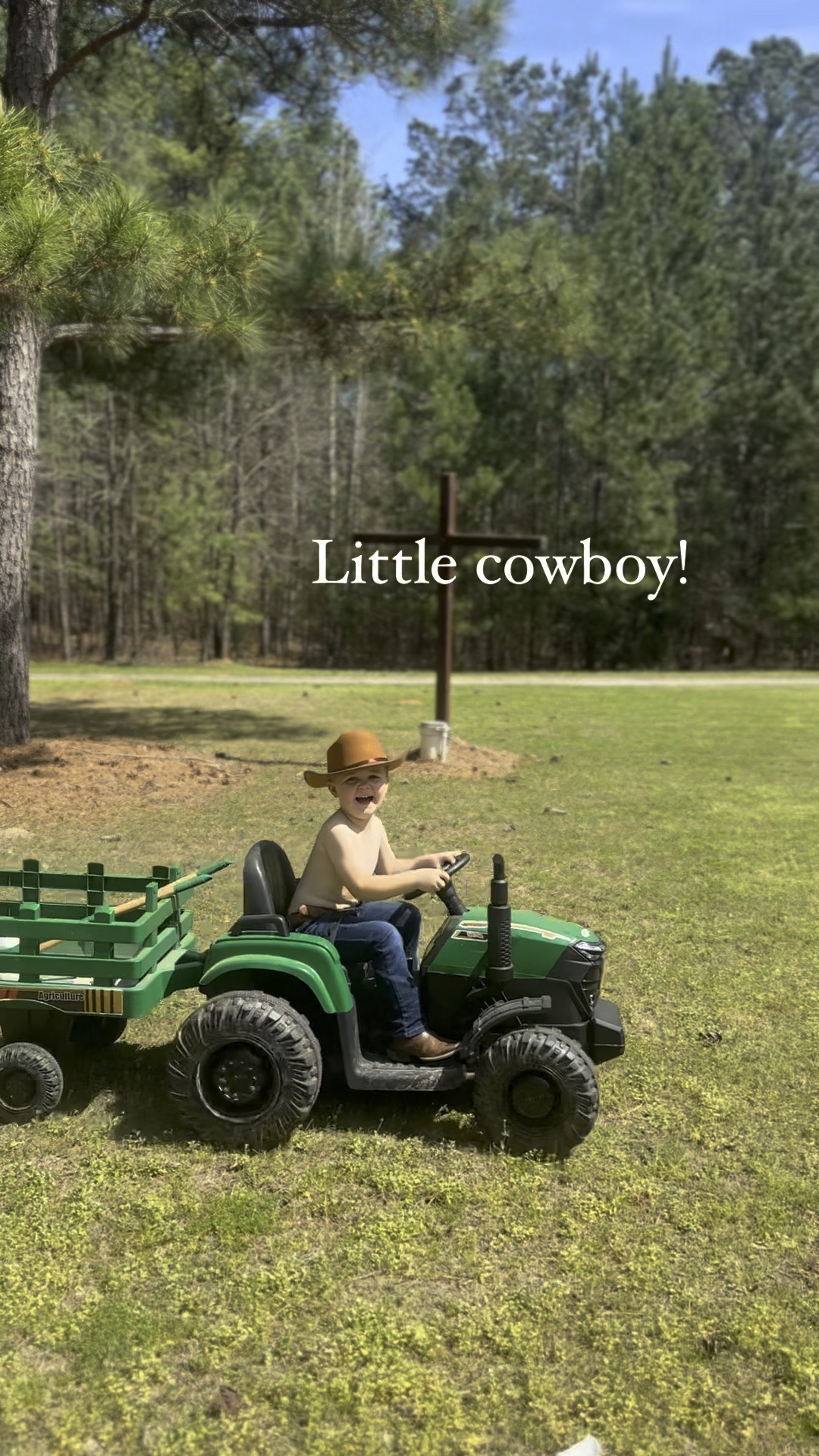 All the cowboy things! 

#LTKVideo #LTKfamily #LTKover40